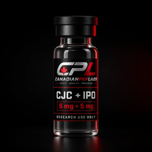 Canadian Pep Labs CJC plus IPO 5 mg plus 5 mg research-use-only product placeholder